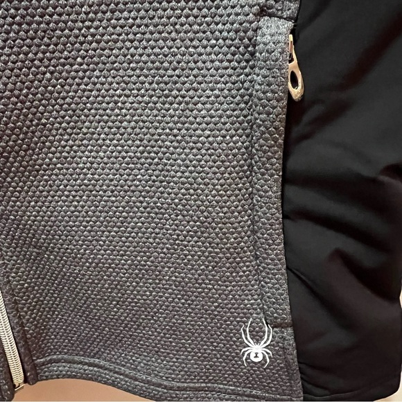 Spyder S17275 Ladies' Pursuit Vest black heather gray large NWT - Picture 9 of 15